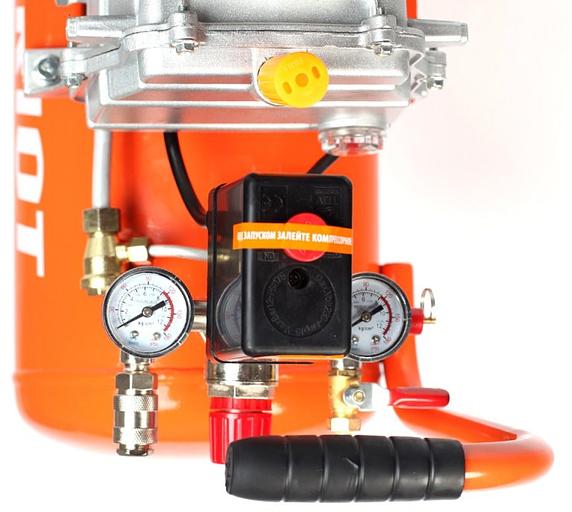 Компрессор поршневой Patriot EURO 24-240K масляный 240л/мин 24л 1500Вт оранжевый фото 2