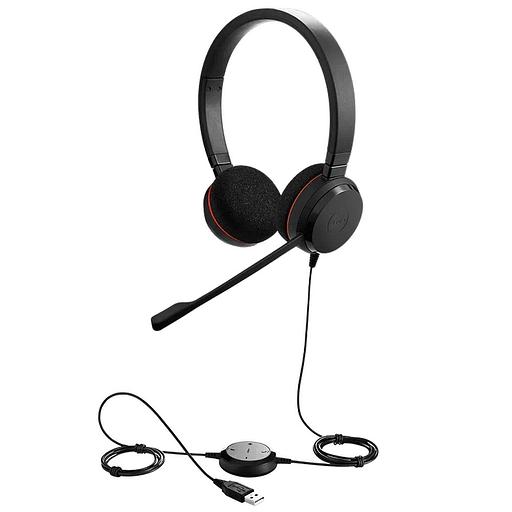 Гарнитура проводная Jabra Evolve 20 MS Stereo (4999-823-109) фото 2