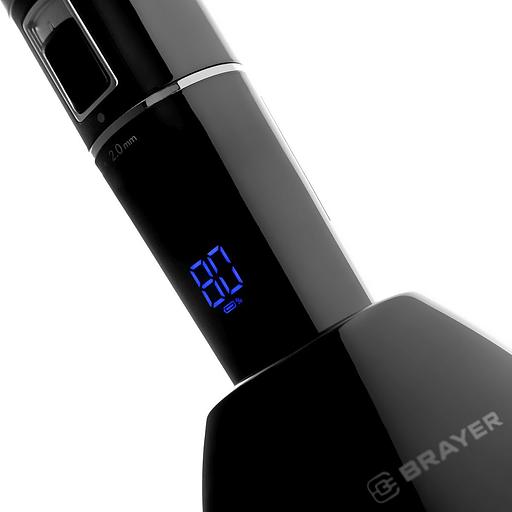 Машинка для стрижки Brayer 3402BR черный (насадок в компл:4шт) фото 10