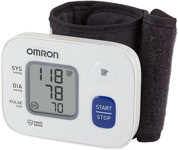 Тонометр автоматический Omron RS2 (HEM-6121-RU) фото 2