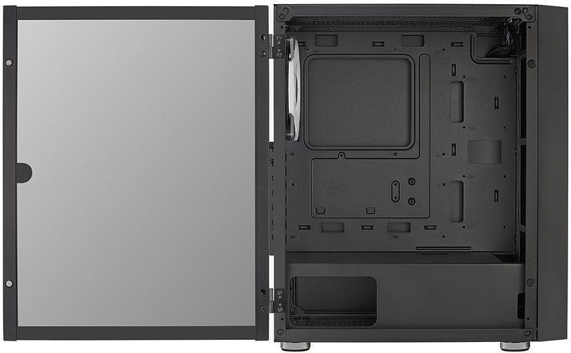 Корпус Aerocool Graphite-G-BK-v2 черный без БП ATX 3x140mm 2xUSB3.0 audio фото 4