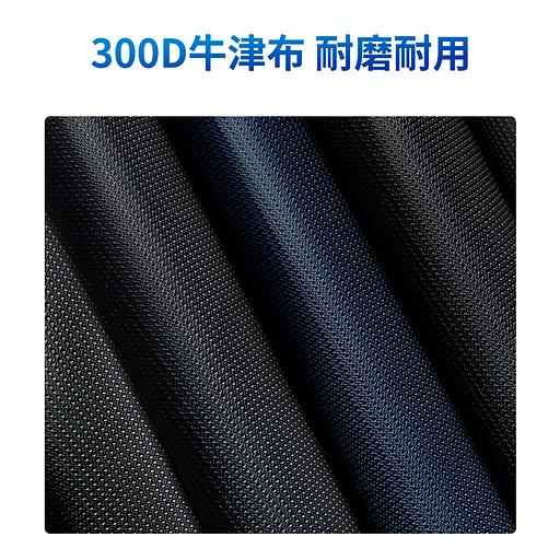 Папка-портфель Deli 63753BLUE 2 отдел. A4 текстиль синий фото 5