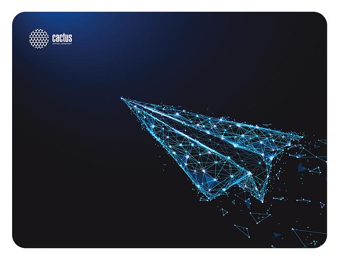Коврик для мыши Cactus CS-MP-Pro03XL XL черный 400x300x3мм фото 2