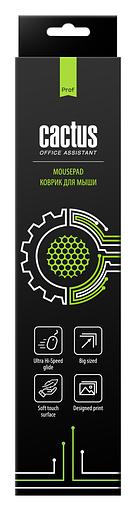 Коврик для мыши Cactus CS-MP-Pro02XL XL черный 400x300x3мм фото 3