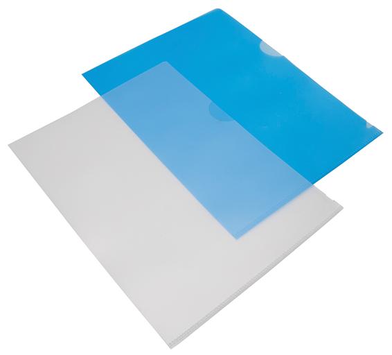 Папка-уголок Бюрократ -EE310/1CLEARA5 A5 пластик 0.15мм прозрачный фото 3