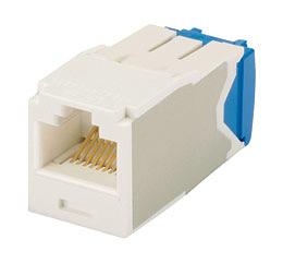 Модуль Panduit CJ6X88TGAW информационный Mini-ComRJ45 кат.6A UTP бел. фото 1