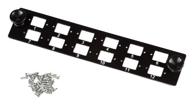 Панель Lanmaster LAN-FP10-12SC 1" 12xSC (упак.:1шт) фото 1