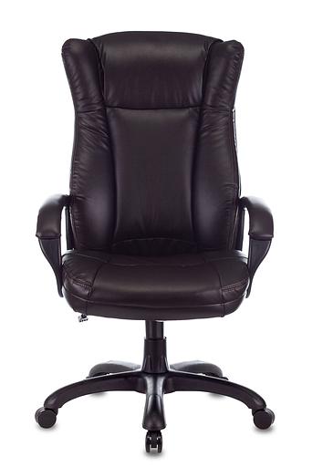 Кресло руководителя Бюрократ CH-879N коричневый Boroko-37 искусственная кожа крестовина пластик фото 2