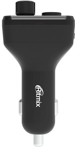 Автомобильный FM-модулятор Ritmix FMT-B100 черный BT USB (80000554) фото 5