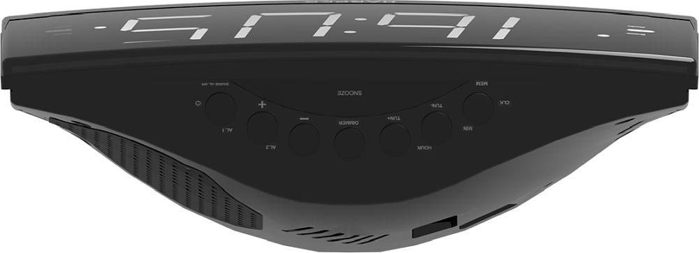 Радиобудильник Harper HCLK-2050 черный LED подсв:белая часы:цифровые AM/FM фото 3
