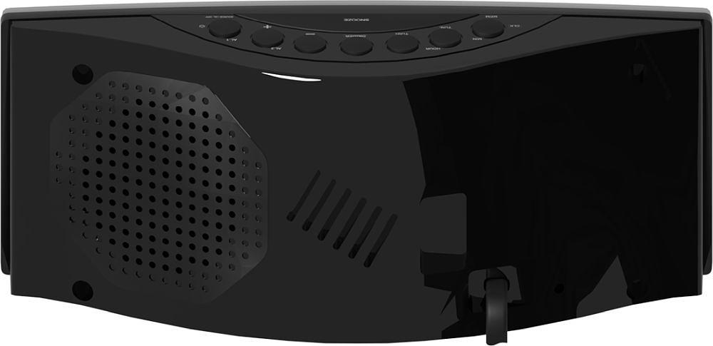 Радиобудильник Harper HCLK-2050 черный LED подсв:белая часы:цифровые AM/FM фото 4