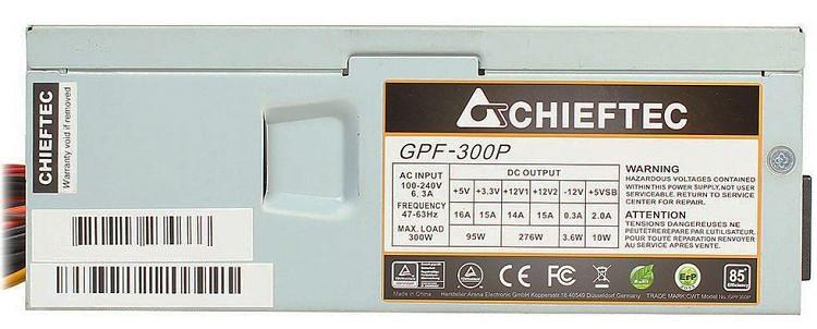 Блок питания Chieftec GPF-300P 300W фото 5
