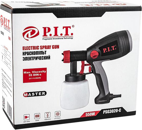 Краскораспылитель P.I.T. Мастер 0.7л/мин соп.:0.8мм бак:0.8л фото 1
