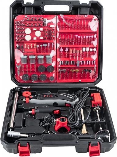Гравер P.I.T. Мастер 150Вт насадок:350 кейс фото 4
