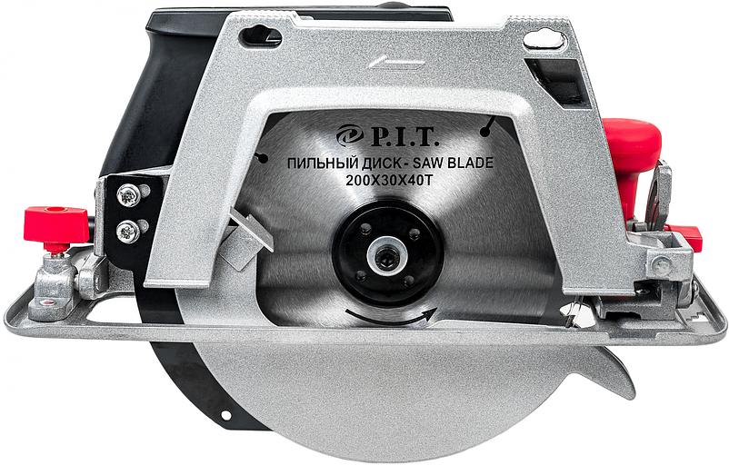 Циркулярная пила (дисковая) P.I.T. PKS200-C МАСТЕР 2000Вт (ручная) фото 5