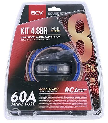 Установочный комплект ACV KIT 4.8BR 1ch (37313) фото 1