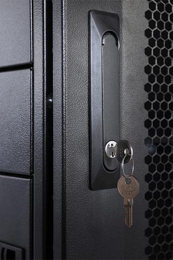 Шкаф серверный ЦМО ШТК-СП-42.8.12-48АА-9005 42U 800x1190мм пер.дв.перфор. 2 бок.пан. 1350кг черный фото 10