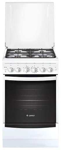 Плита Газовая Gefest 5100-02 белый реш.чугун фото 1