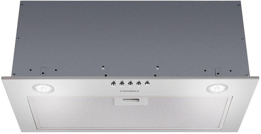 Вытяжка встраиваемая Maunfeld Crosby Power 50 нержавеющая сталь управление: кнопочное (1 мотор) фото 2
