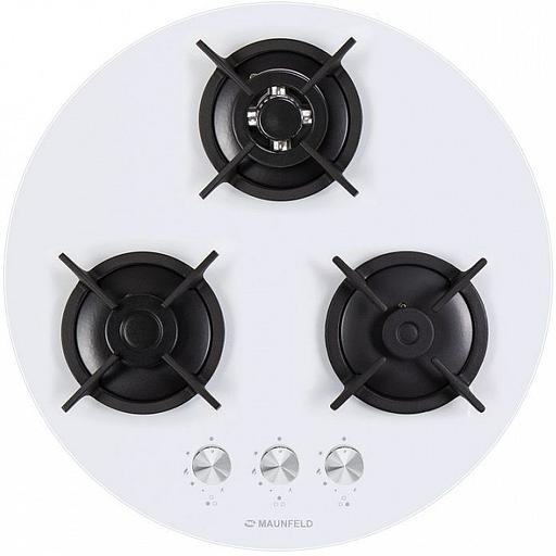 Газовая варочная поверхность Maunfeld EGHG.43.23CW\G белый фото 1