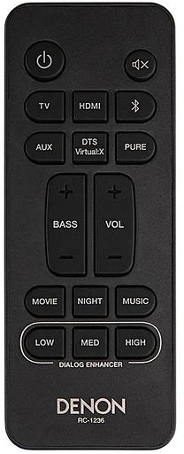 Саундбар Denon DHTS216BKE2 2.1 120Вт черный фото 5