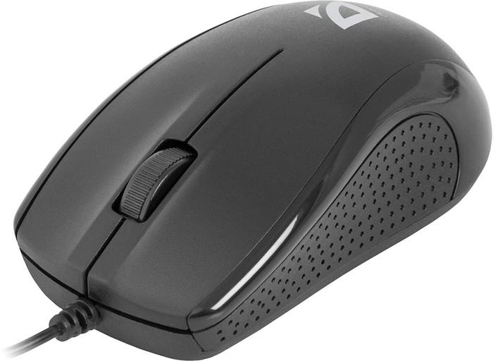 Defender Проводная оптическая мышь Optimum MB-160 черный,3 кнопки,1000 dpi Defender Optimum MB-160 черный (52160) фото 1
