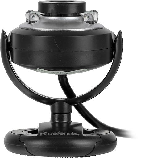 Камера Web Defender C-110 черный 0.3Mpix (3200x2400) USB2.0 с микрофоном фото 2