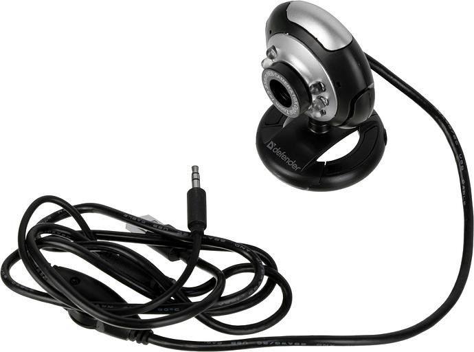 Камера Web Defender C-110 черный 0.3Mpix (3200x2400) USB2.0 с микрофоном фото 5