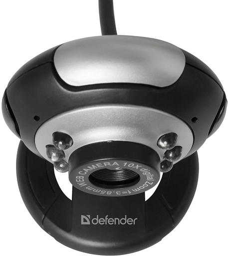 Камера Web Defender C-110 черный 0.3Mpix (3200x2400) USB2.0 с микрофоном фото 10