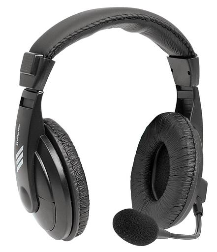 Defender Компьютерная гарнитура Gryphon 750U USB, черный, 1.8м кабель Defender Gryphon 750U USB (63752) фото 1