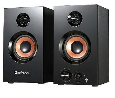 Колонки Defender Aurora S20 2.0 черный 20Вт фото 1