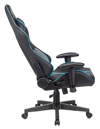Кресло игровое A4Tech X7 GG-1200 черный/голубой искусственная кожа крестовина пластик фото 8