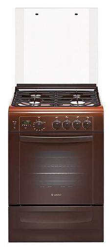 Плита Газовая Gefest 6100-04 0003 коричневый реш.чугун фото 1
