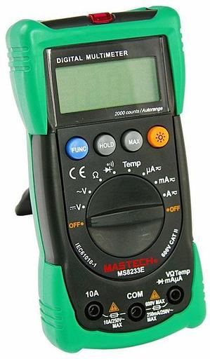 Мультиметр Mastech MS8233E фото 1