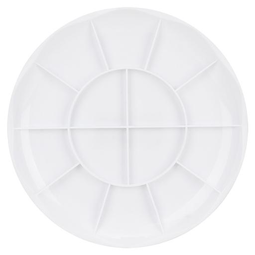 Палитра для смешивания красок Deli 68306 D190мм пластик фото 2