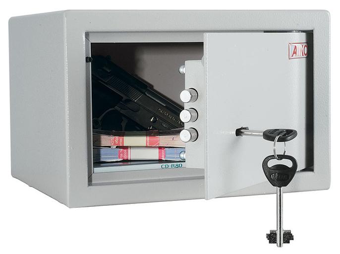 Сейф мебельный Aiko T 17 171x260x230мм ключевой (S10399250114) фото 1