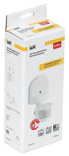 Датчик движения IEK (LDD10-008-1100-001) белый фото 2
