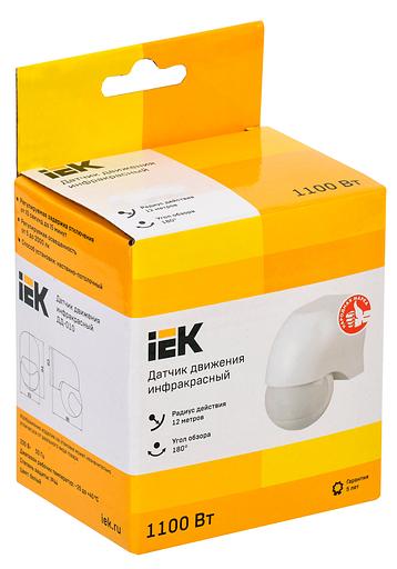 Датчик движения IEK (LDD10-010-1100-001) белый фото 2