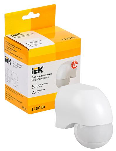Датчик движения IEK (LDD10-010-1100-001) белый фото 3