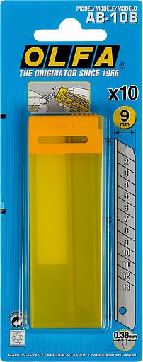 Лезвие Olfa OL-AB-10B 9мм лезв.10шт фото 1