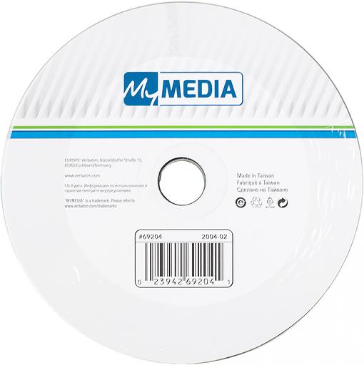 Диск CD-R Verbatim 700Mb 52x pack wrap (10шт) (69204) фото 10