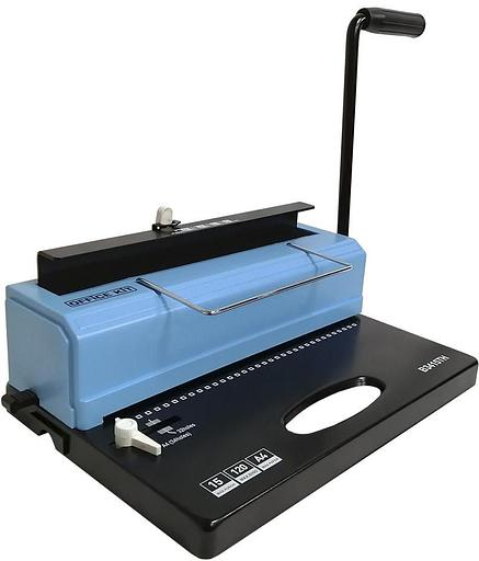 Переплетчик Office Kit B3415TH A4/перф.15л.сшив/макс.120л./метал.пруж. (4.8-14.3мм) фото 3