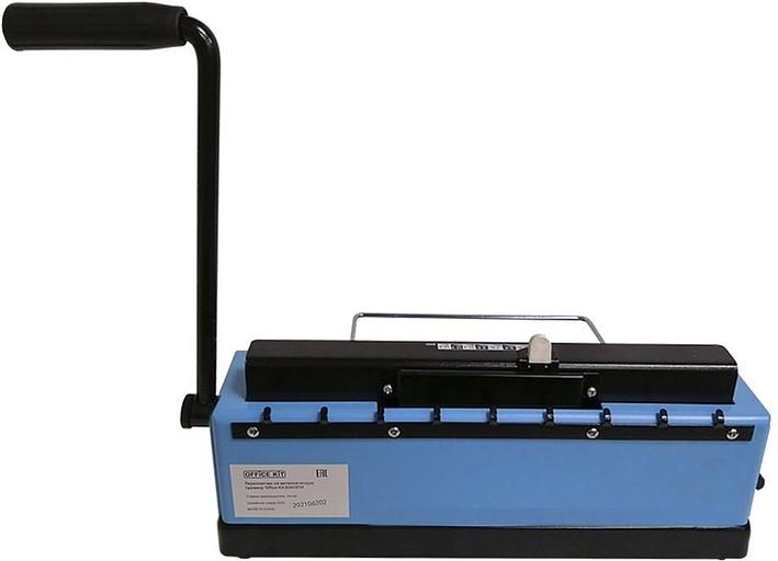 Переплетчик Office Kit B3415TH A4/перф.15л.сшив/макс.120л./метал.пруж. (4.8-14.3мм) фото 4