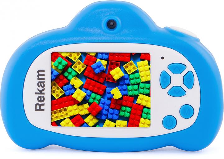 Фотоаппарат Rekam iLook K410i голубой 12Mpix 1.8" SD/MMC CMOS/Li-Ion фото 3