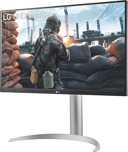 Монитор LG 27" UltraFine 27UP650-W черный IPS LED 16:9 HDMI матовая 1200:1 400cd 178гр/178гр 3840x2160 D-Sub FHD 4.6кг фото 3