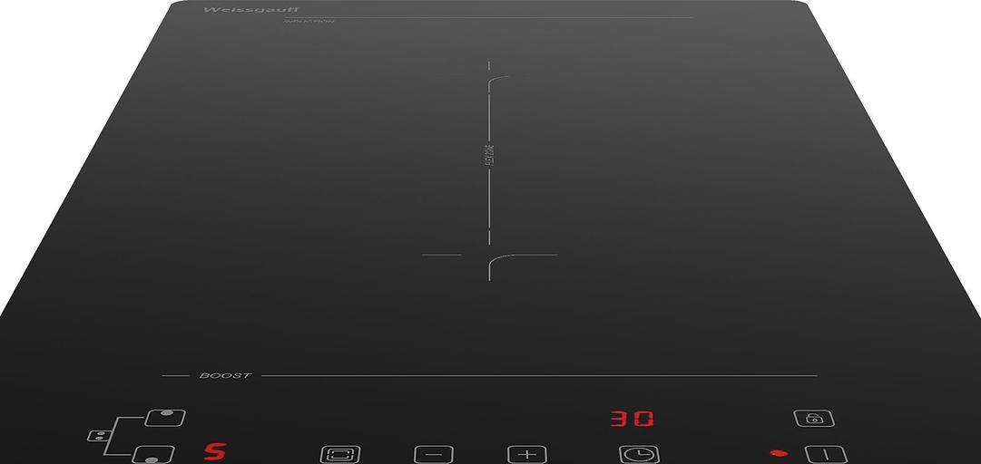 Индукционная варочная поверхность Weissgauff HI 32 BFZC черный фото 2