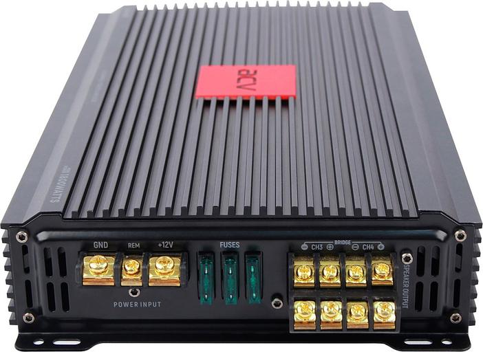 Усилитель автомобильный ACV LX-4.130 четырехканальный фото 3