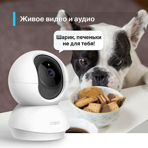 Видеокамера IP TP-Link Tapo C210 100-1000мм цветная фото 6