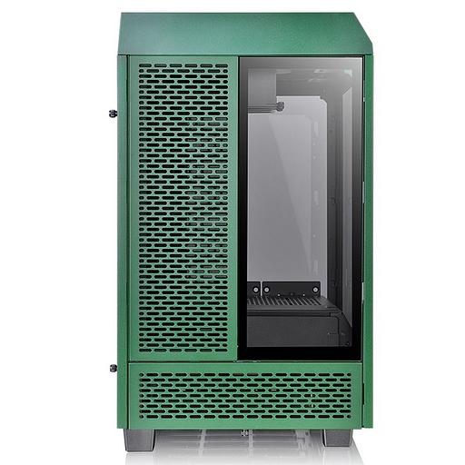 Корпус Thermaltake The Tower 100 Racing Green черный без БП miniITX 1x120mm 3x140mm 2xUSB3.0 audio bott PSU фото 3