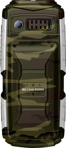 Мобильный телефон BQ 2430 Tank Power 32Mb камуфляж/золотистый моноблок 2Sim 2.4" 240x320 0.3Mpix GSM900/1800 GSM1900 MP3 FM microSD max32Gb фото 2